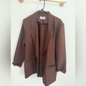 Vintage Brown Blazer